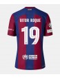 Billige Barcelona Vitor Roque #19 Hjemmedrakt Dame 2023-24 Kortermet